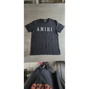 Unbranded black cotton t-shirt is the AMIRI Core Logo Tee Size Small